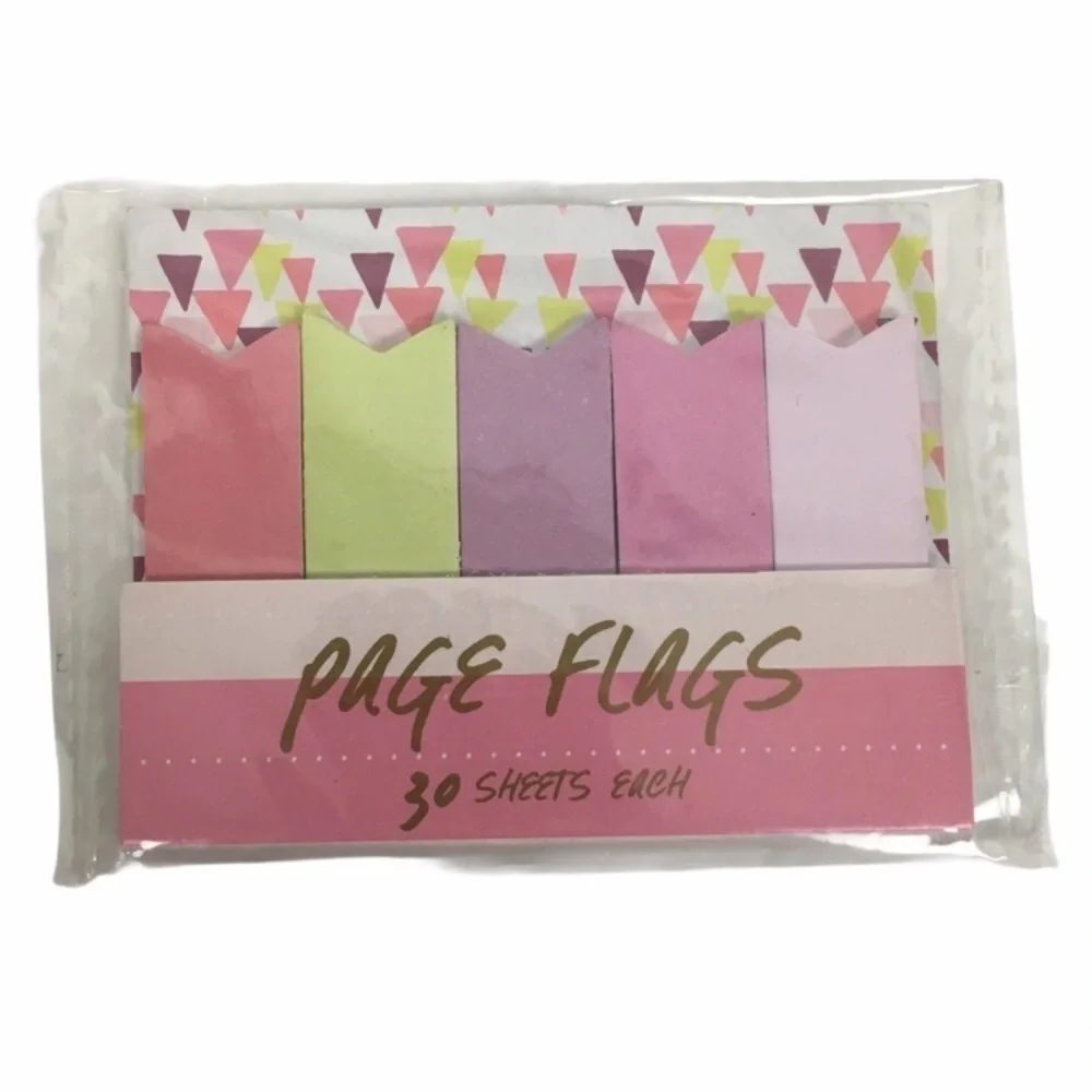TARGET Page Flags Sticky Bookmark Planner Supplies Accessories Scrapbooking Desk